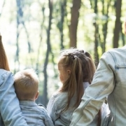 family with back turned